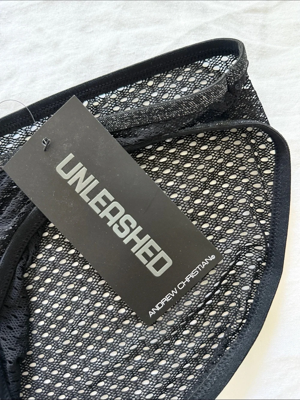 Andrew Christian UNLEASHED XL mesh briefs NWT